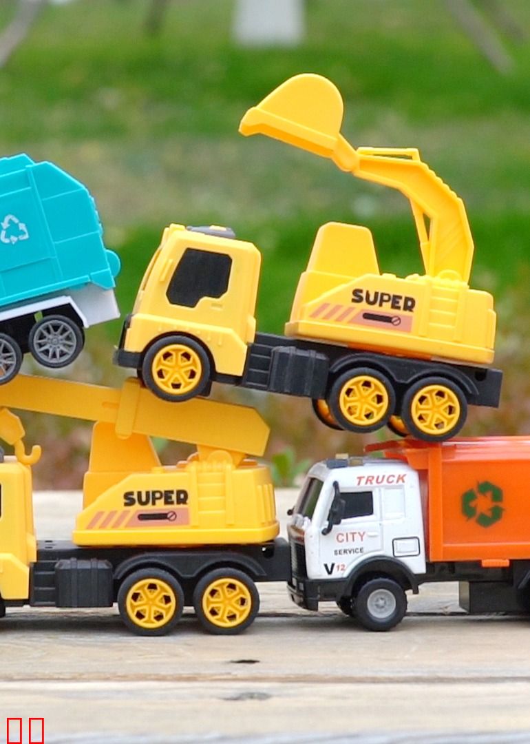 挖掘机与工程车玩具合集