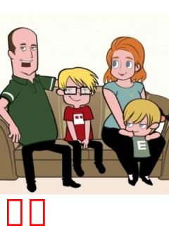 英国一家 吃在日本